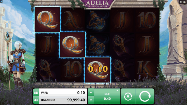 Игровой интерфейс Adelia The Fortune Wielder 2