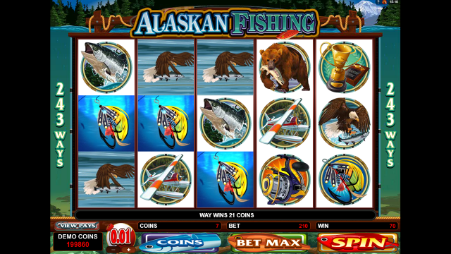 Игровой интерфейс Alaskan Fishing 10