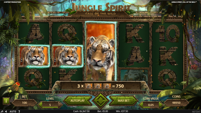 Бонусная игра Jungle Spirit: Call Of The Wild 9