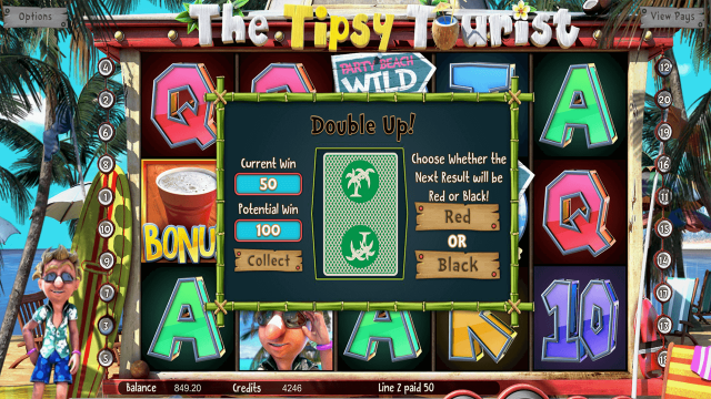 Бонусная игра The Tipsy Tourist 9