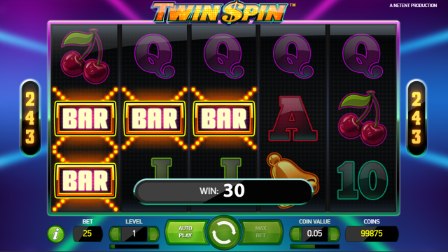 Бонусная игра Twin Spin 6
